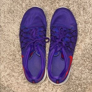 Nike Women's Athletic Shoes in Purple and Red